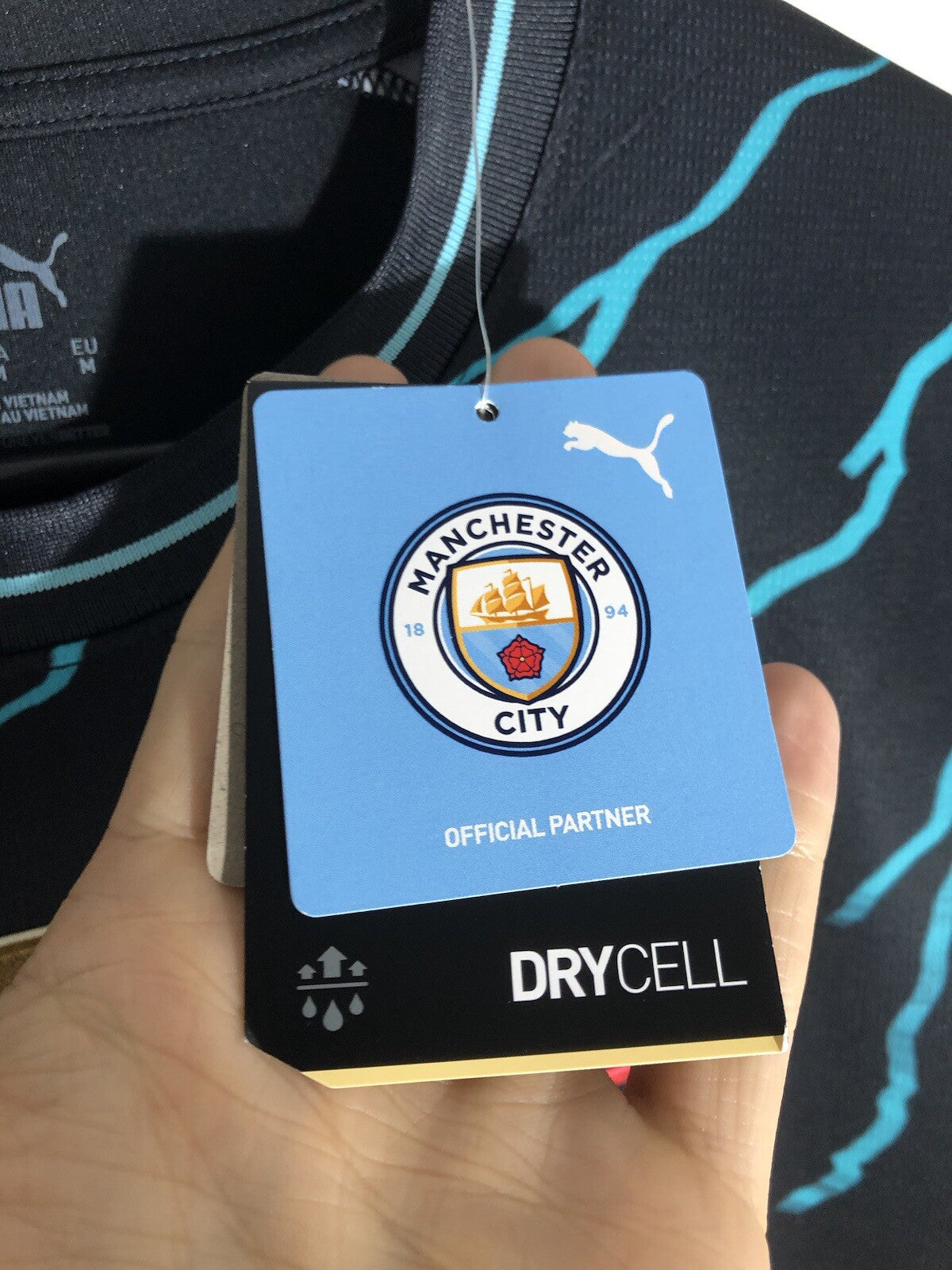 Manchester City Grealish #10 2023/24 Medium 3rd Excellent Condition 770460-03