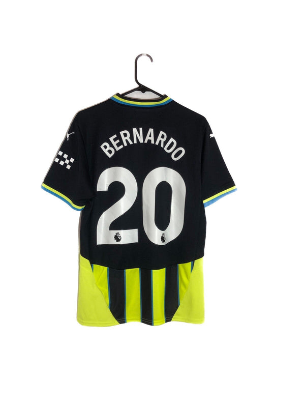 Manchester City Bernardo #20 2024/25 Medium Away Excellent Condition 775086-02