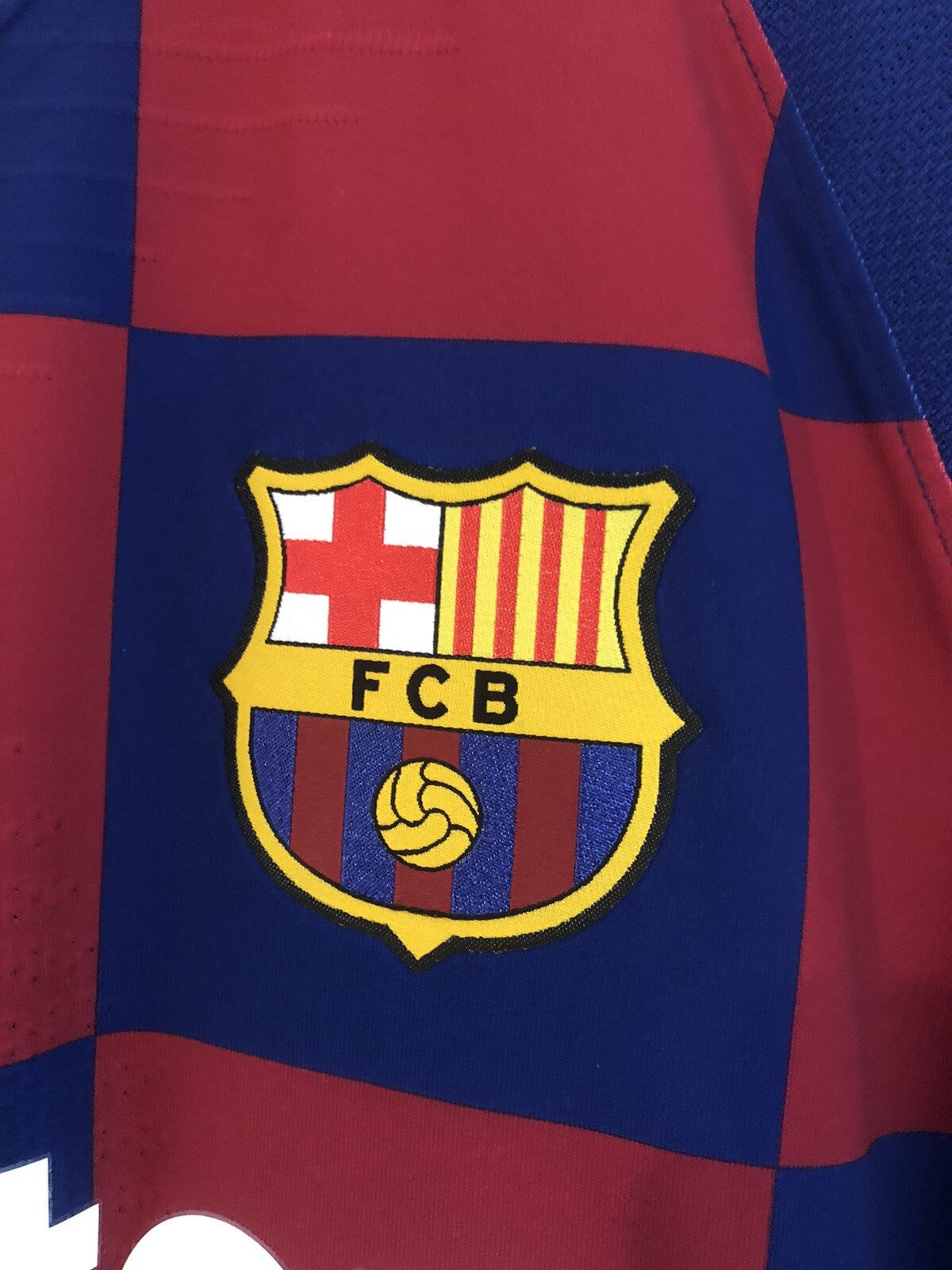 Barcelona Suarez #9 2019/20 Medium Vaporknit Home Excellent Condition AJ5257-456