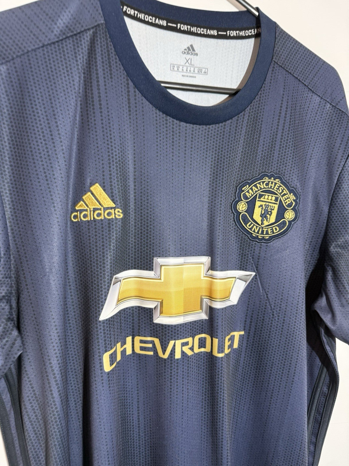 Manchester United Rashford #10 2018/19 3rd XL Shirt Excellent Condition DP6022