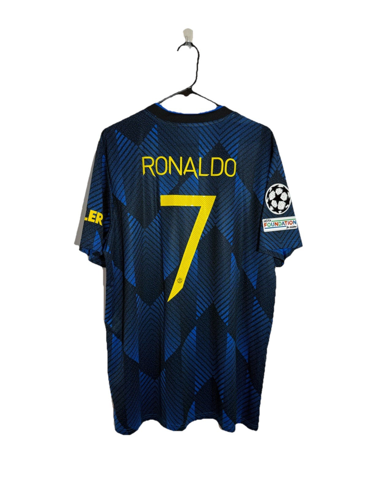 Manchester United Ronaldo #7 2021/22 XL CL 3rd Shirt BNWT GM4616