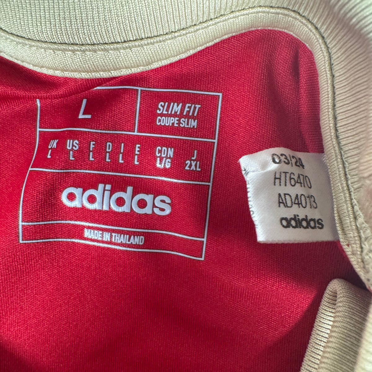 Aberdeen 2023/2024 Home Football Shirt Large