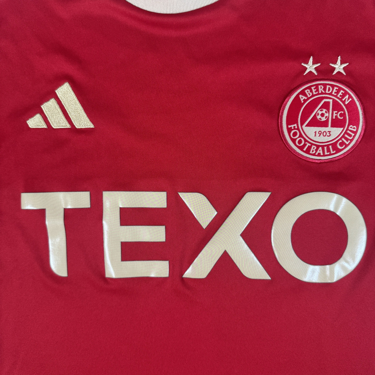 Aberdeen 2023/2024 Home Football Shirt Medium