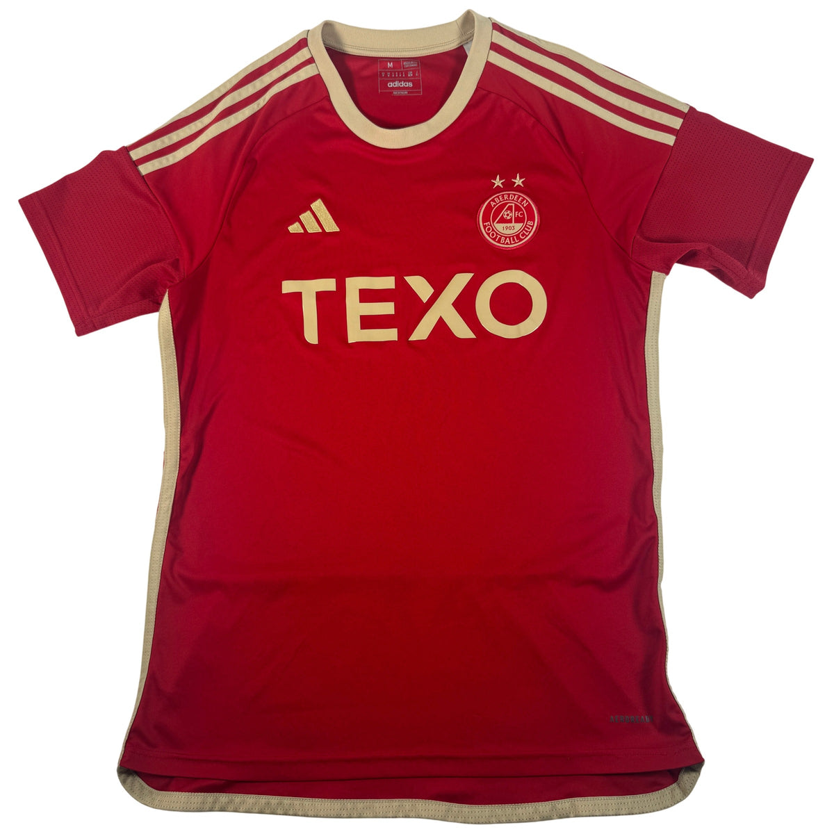 Aberdeen 2023/2024 Home Football Shirt Medium