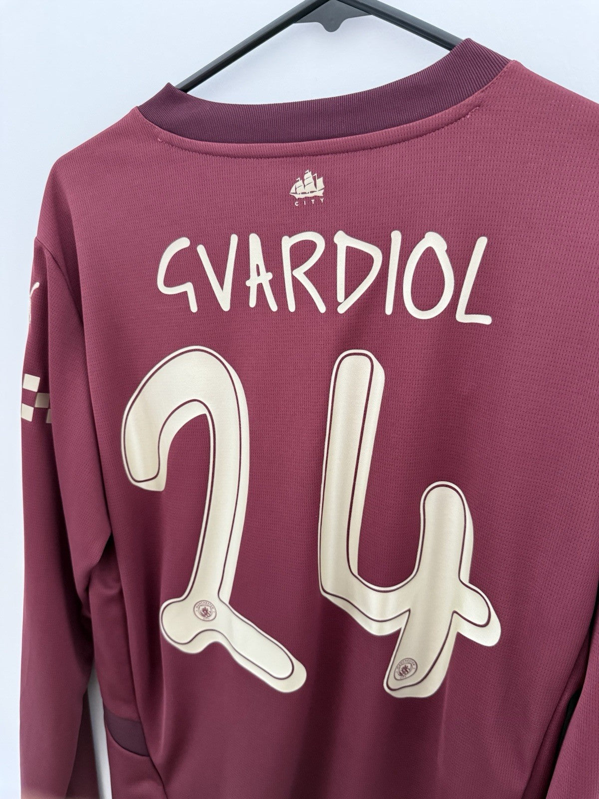 Manchester City Gvardiol #24 2024/25 Medium 3rd Excellent Condition 775201-03