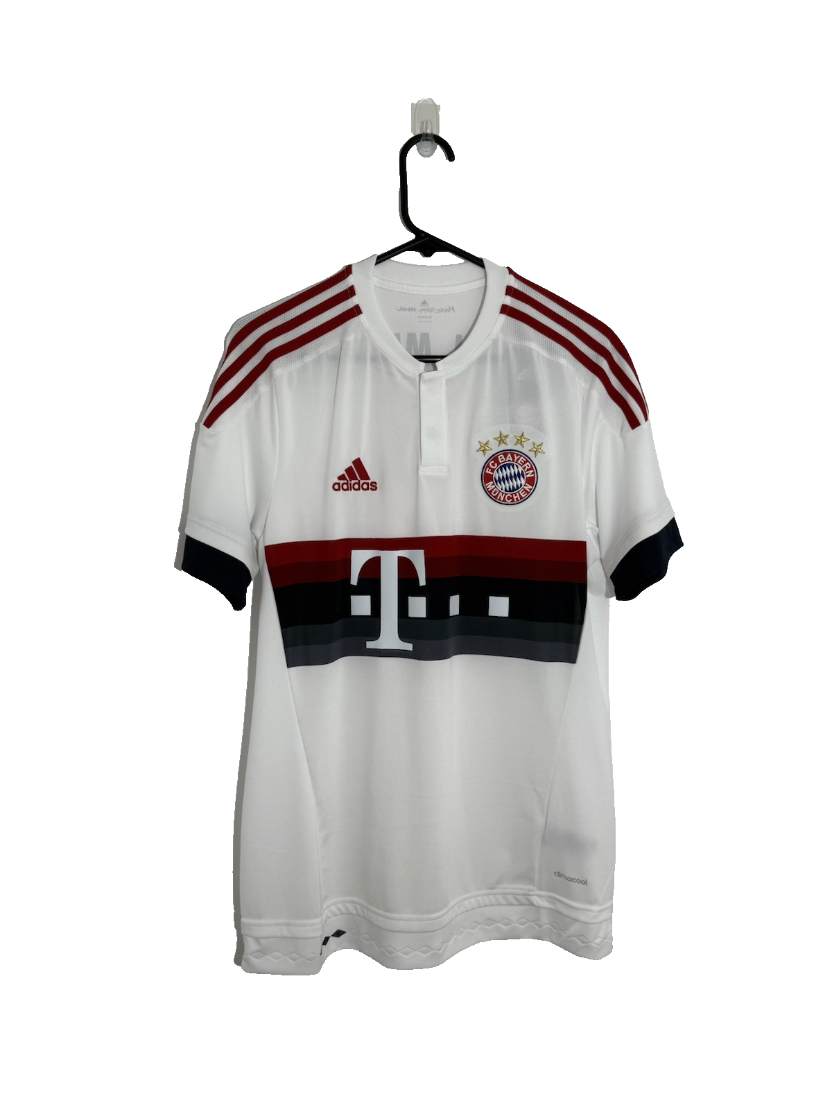 Bayern Munich Lewandowski #9 2015/16 Medium Away Shirt Adidas BNWT AH4790