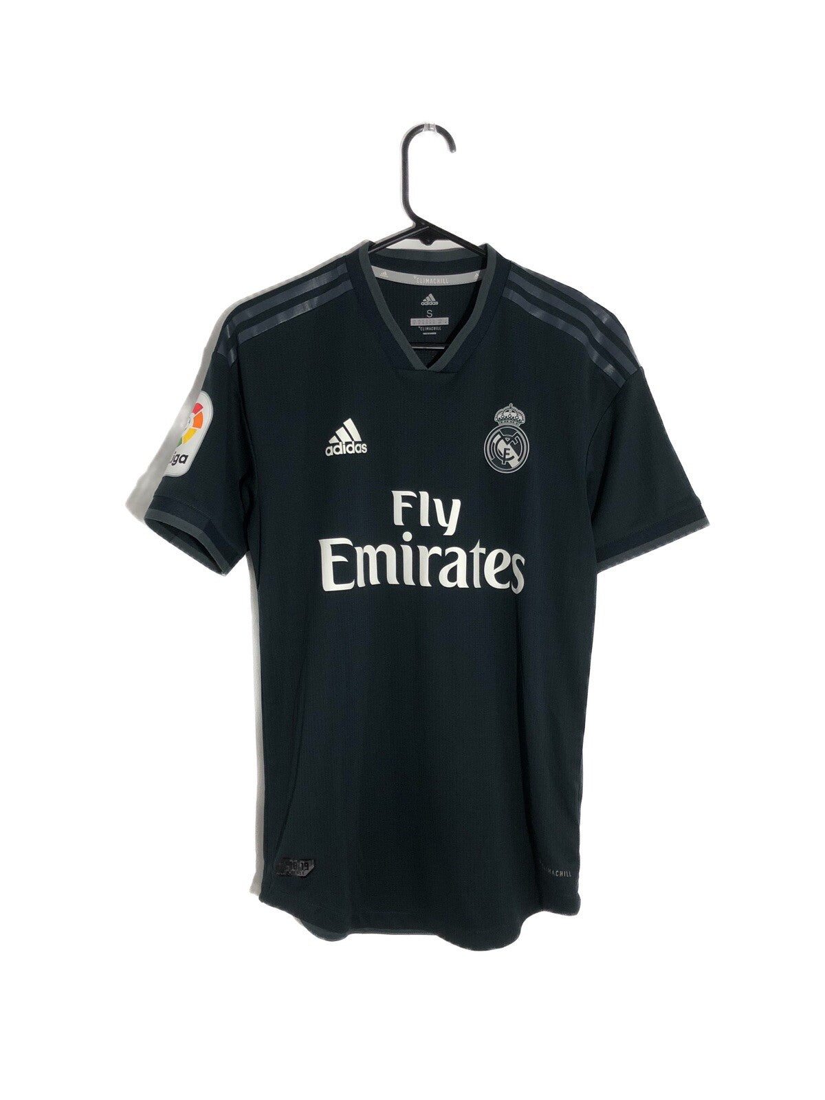 Real Madrid Modric #10 2018/19 Small Away Authentic Excellent Condition CY6329