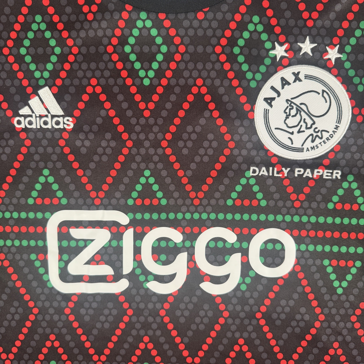 Ajax 2022/2023 Pre-Match Daily Paper Training Football Shirt XL