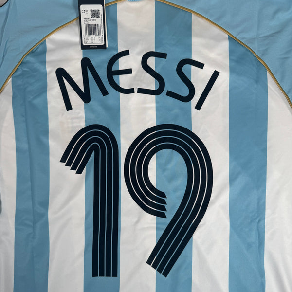 MESSI 19 Argentina 2006/2007/2008 Reissue Home Football Shirt 3XL BNWT