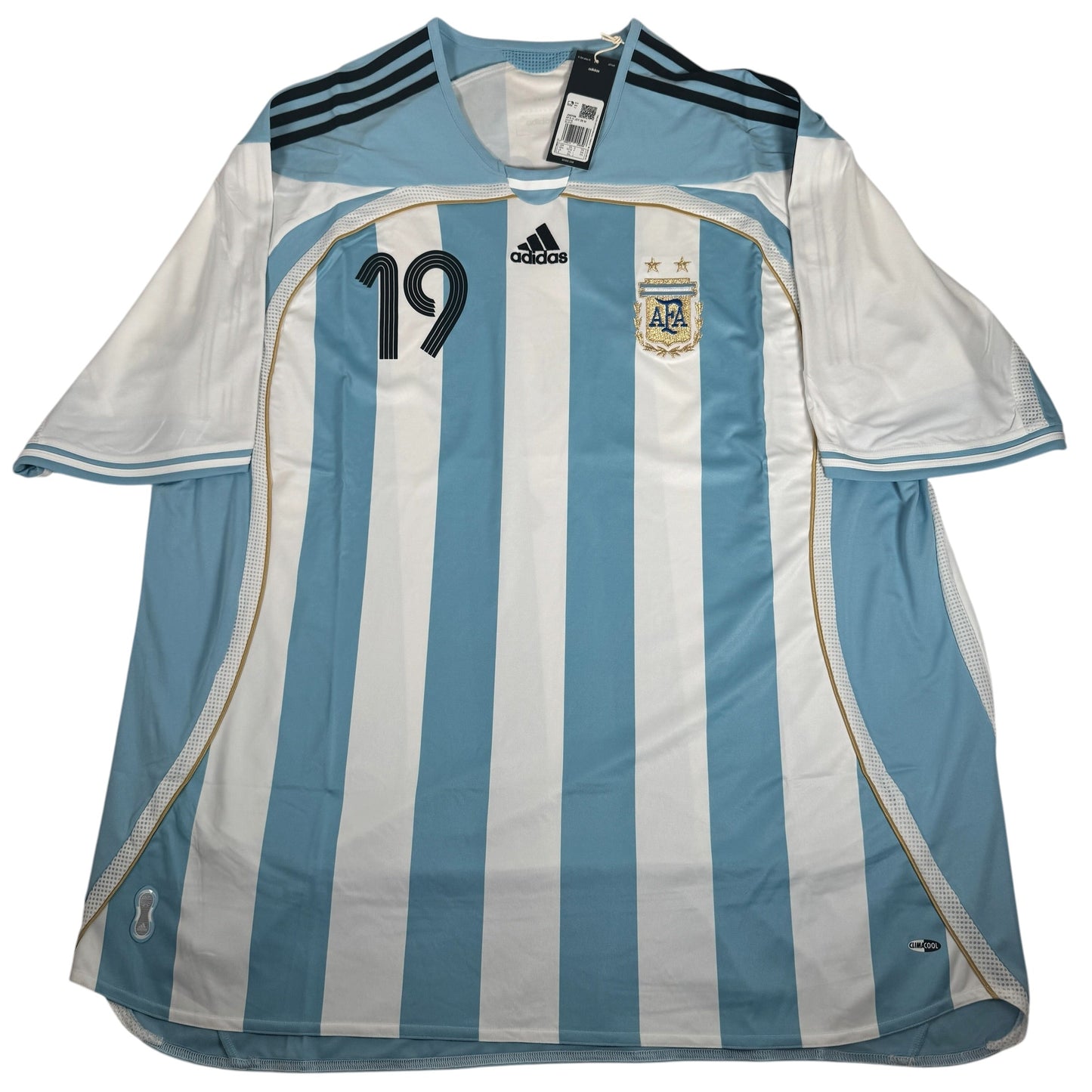 MESSI 19 Argentina 2006/2007/2008 Reissue Home Football Shirt 3XL BNWT