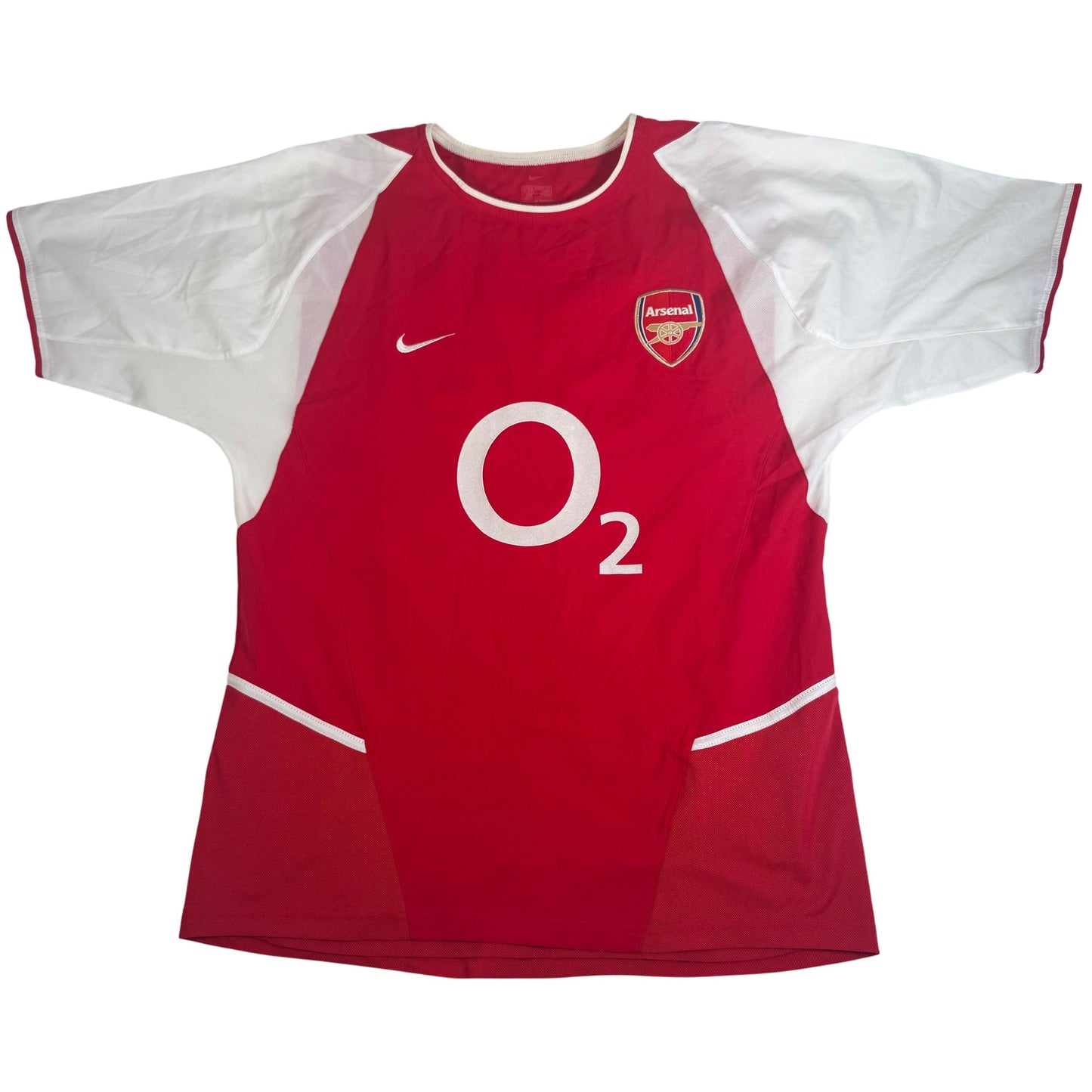 Pires 7 Arsenal 2002/2003 Home Football Shirt Medium