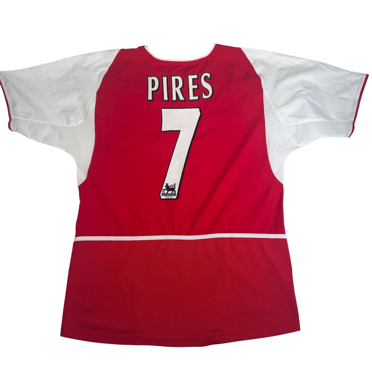 Pires 7 Arsenal 2002/2003 Home Football Shirt Medium
