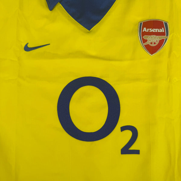 Arsenal 2003/2004 Away Third Football Shirt 2XL