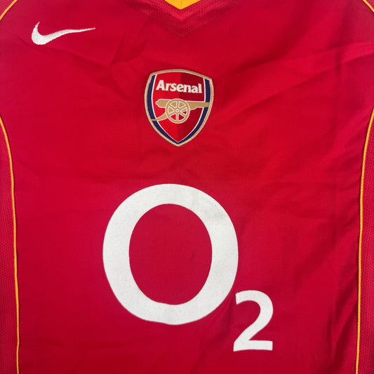 Arsenal 2004/2005 Home Football Shirt Small
