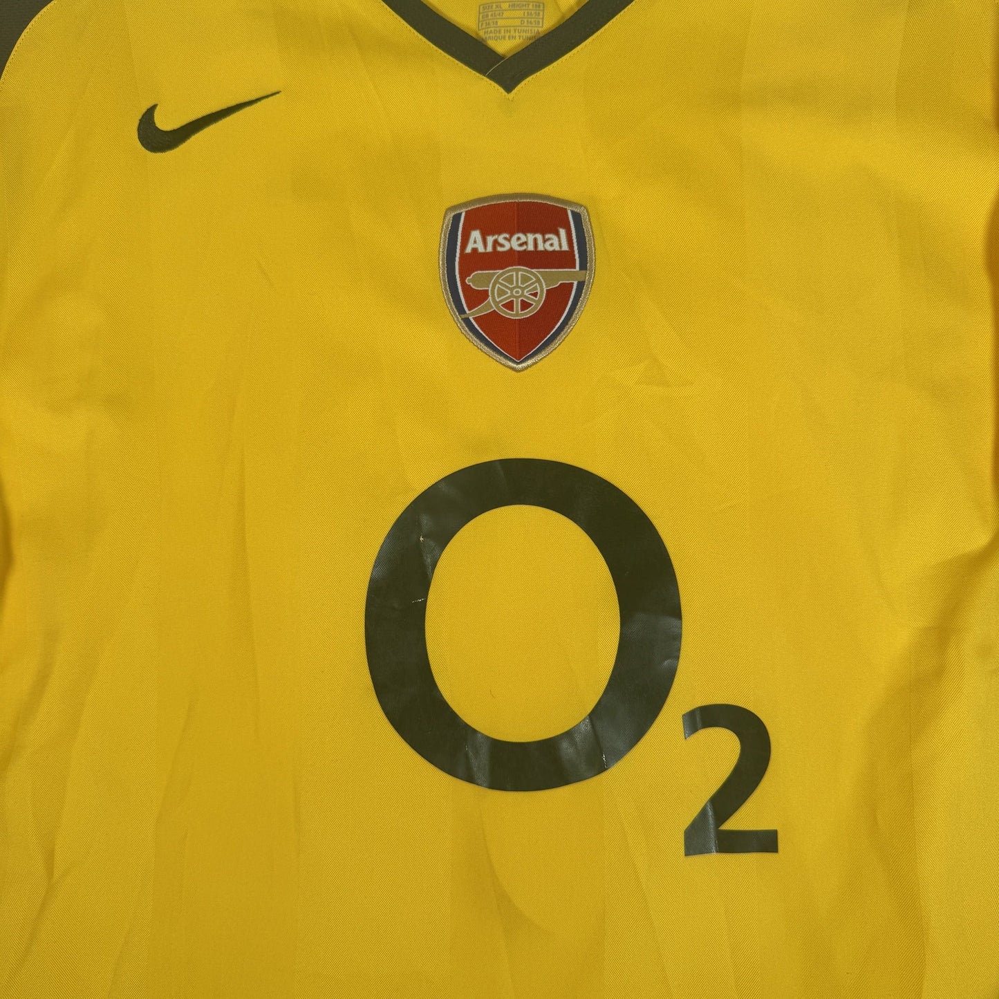 Arsenal 2005/2006 Away Football Shirt XL