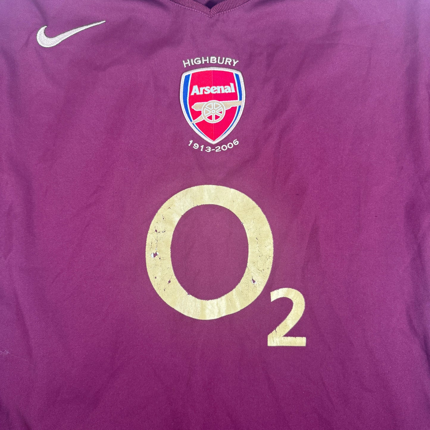 Arsenal 2005/2006 Home Football Shirt 2XL