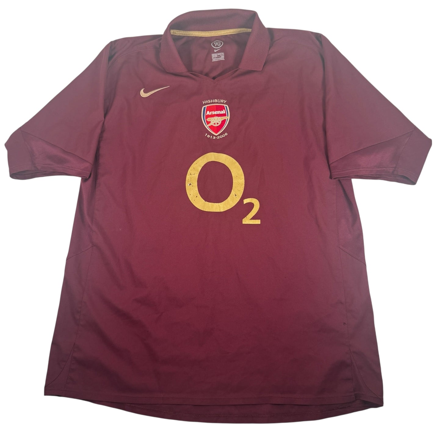Arsenal 2005/2006 Home Football Shirt 2XL