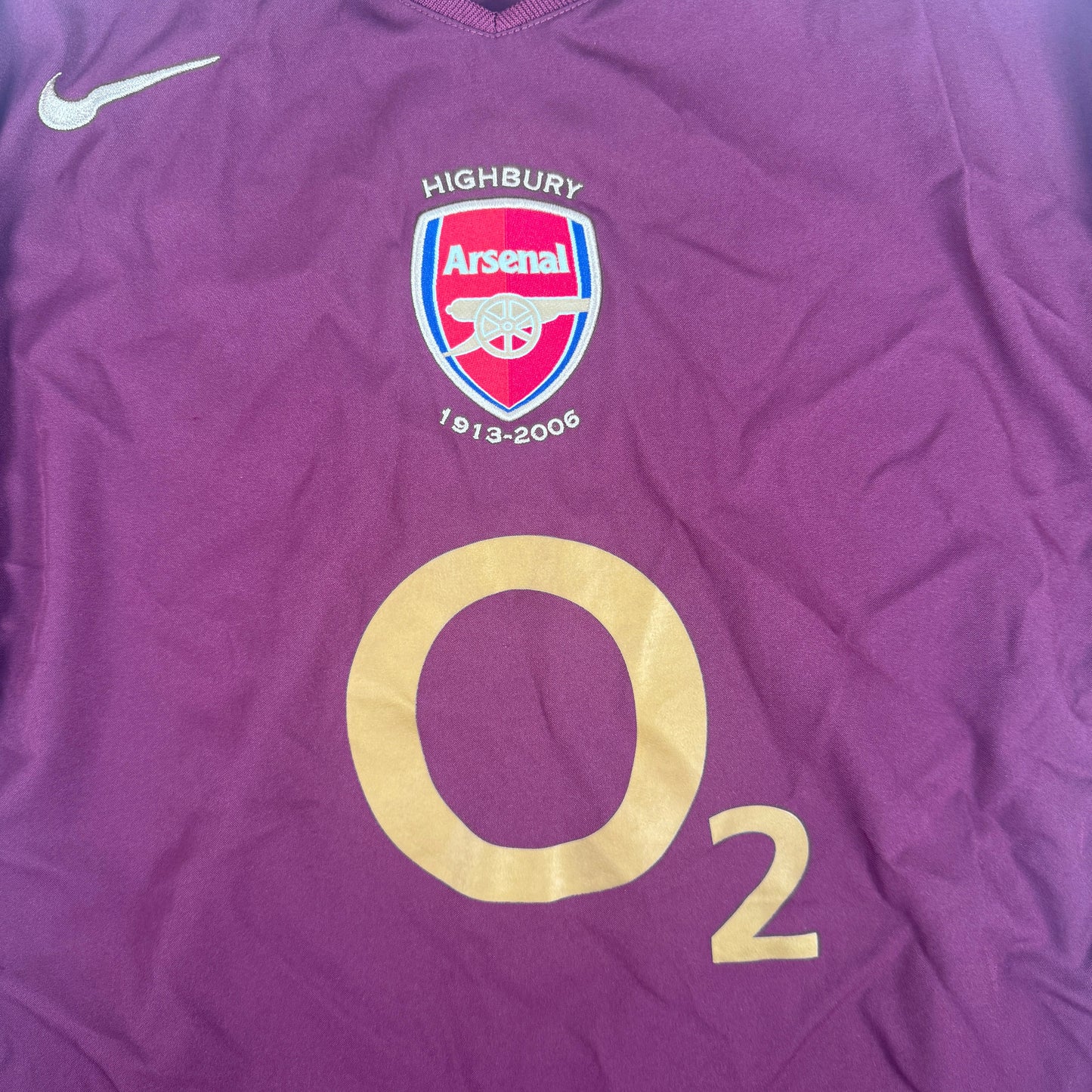 Arsenal 2005/2006 Home Football Shirt Large