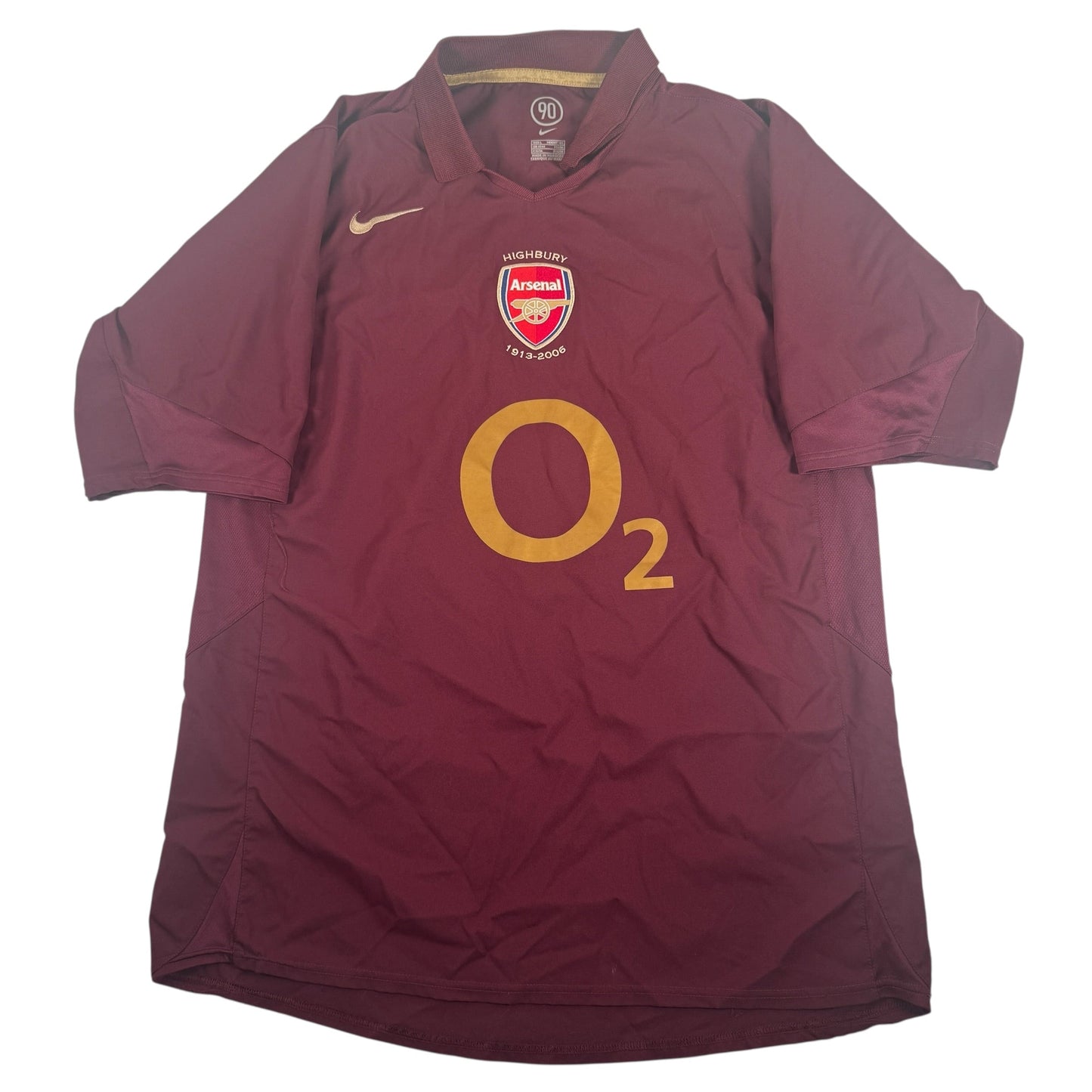 Arsenal 2005/2006 Home Football Shirt Large