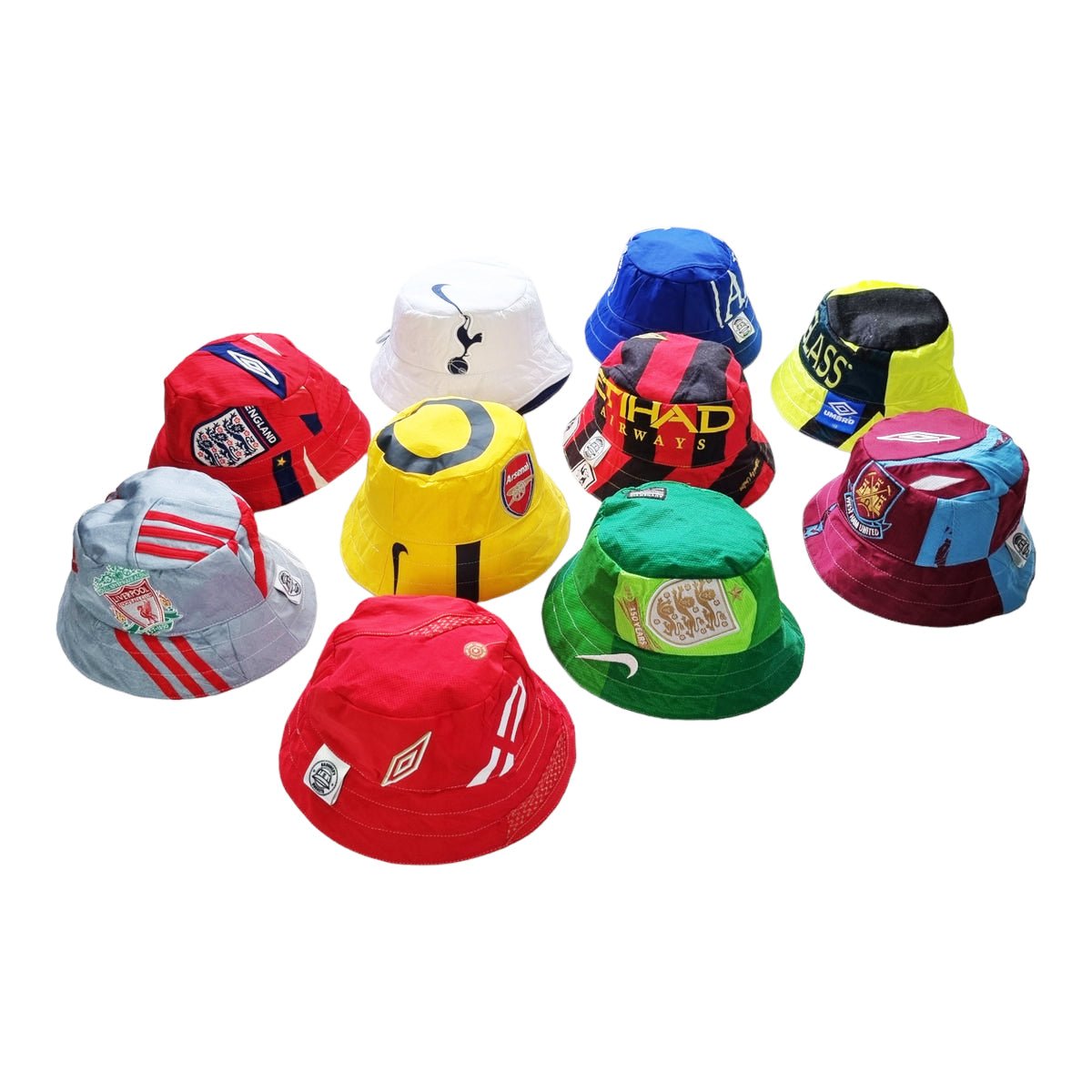 Arsenal 2005/06 Away Shirt Reworked Bucket Hat