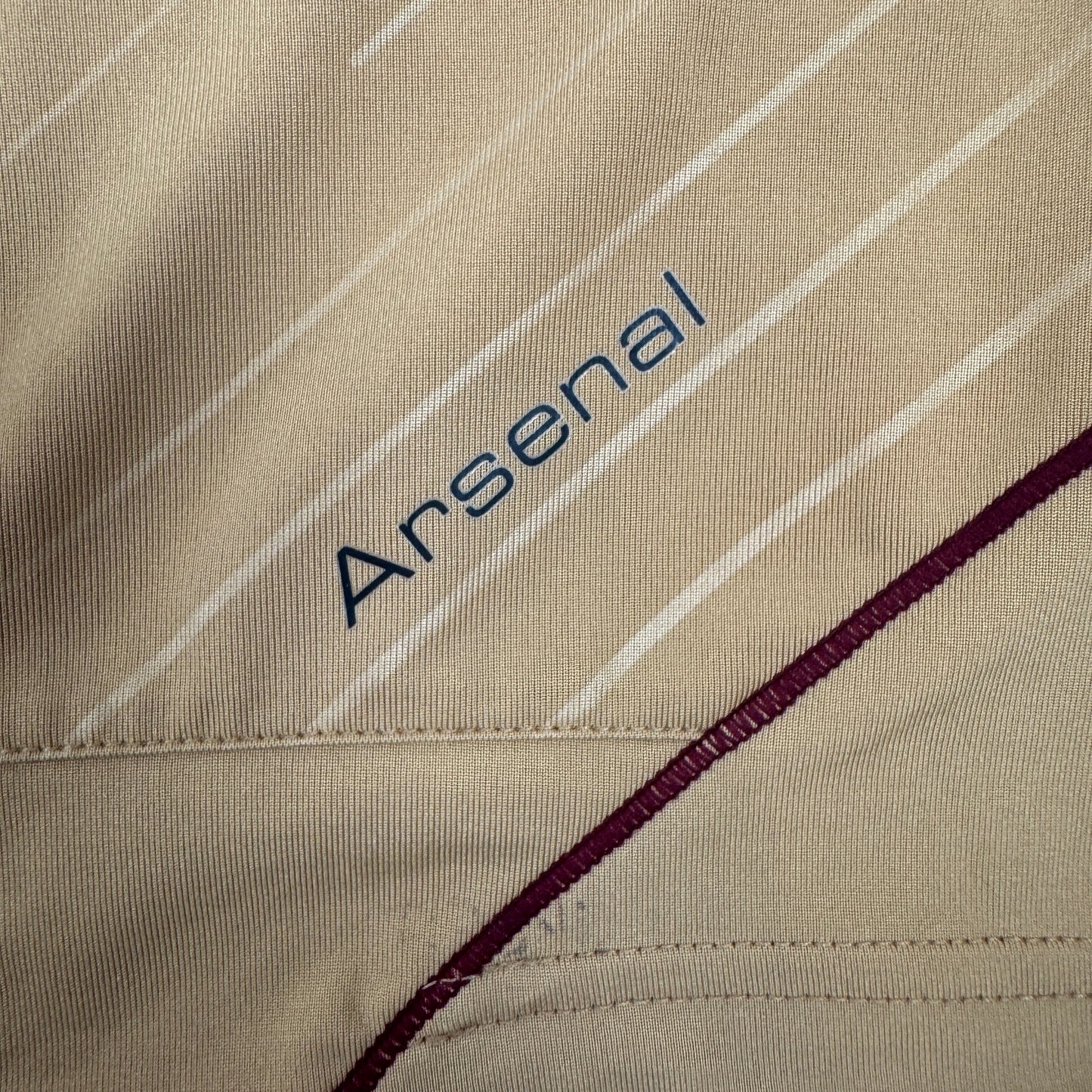 Arsenal 2007/2008 Gold Training Football Shirt 2XL