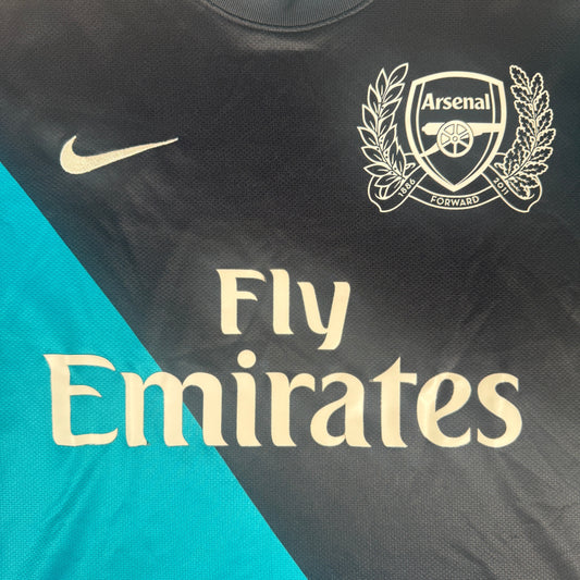 Arsenal 2011/2012 Away Football Shirt Medium