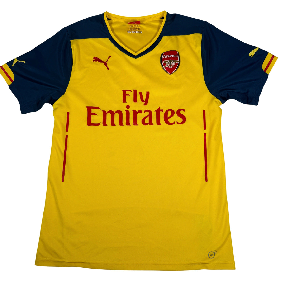 Arsenal 2014/2015 Away Football Shirt Medium