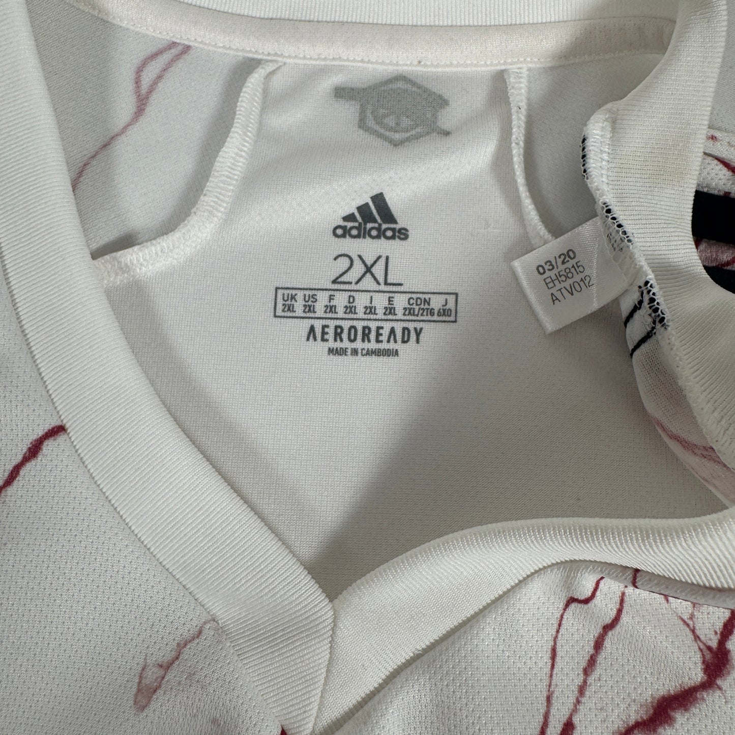 Arsenal 2020/2021 Away Football Shirt 2XL
