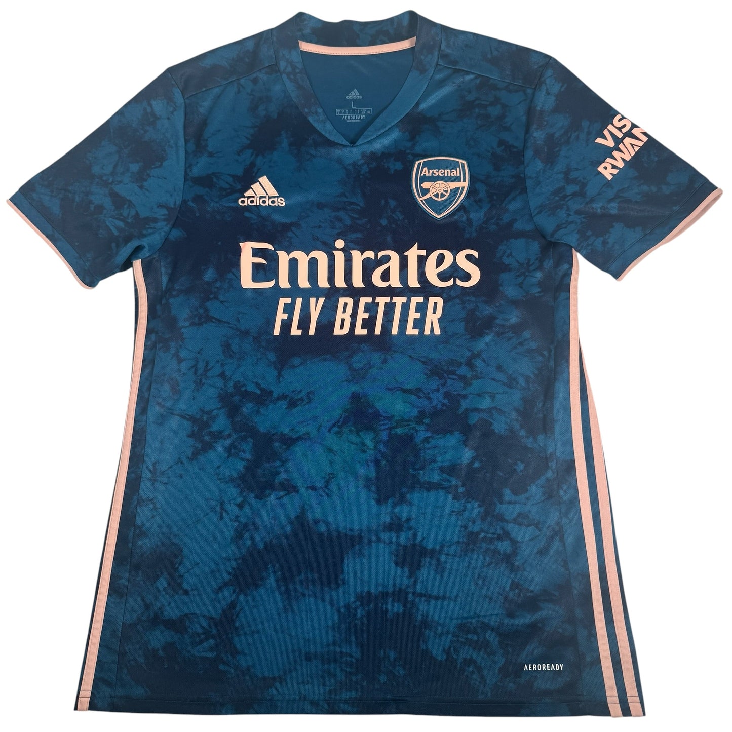 Arsenal 2020/2021 Third Football Shirt Large