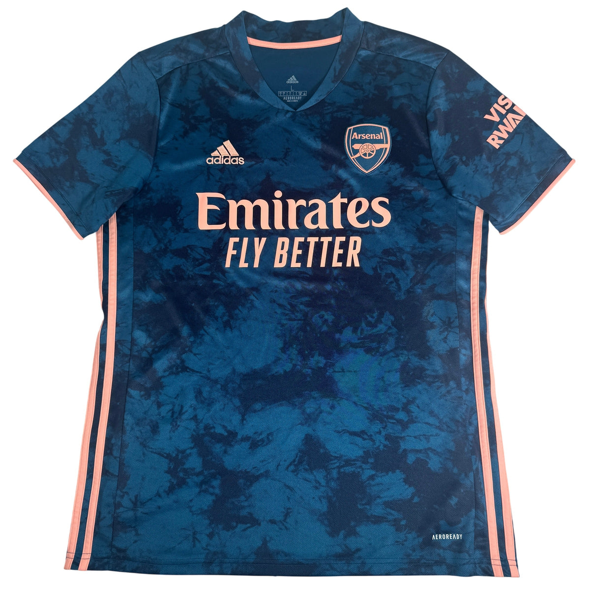 Arsenal 2020/2021 Third Football Shirt Large