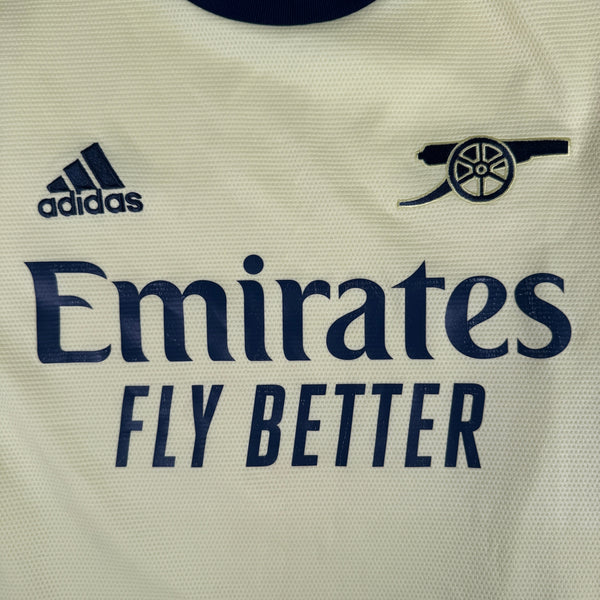Arsenal 2021/2022 Away Football Shirt Large