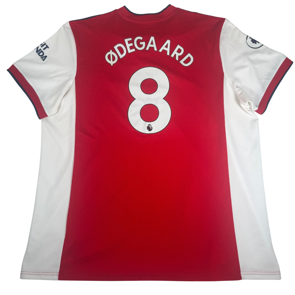 Odegaard 8 Arsenal 2021/2022 Home Football Shirt 3XL