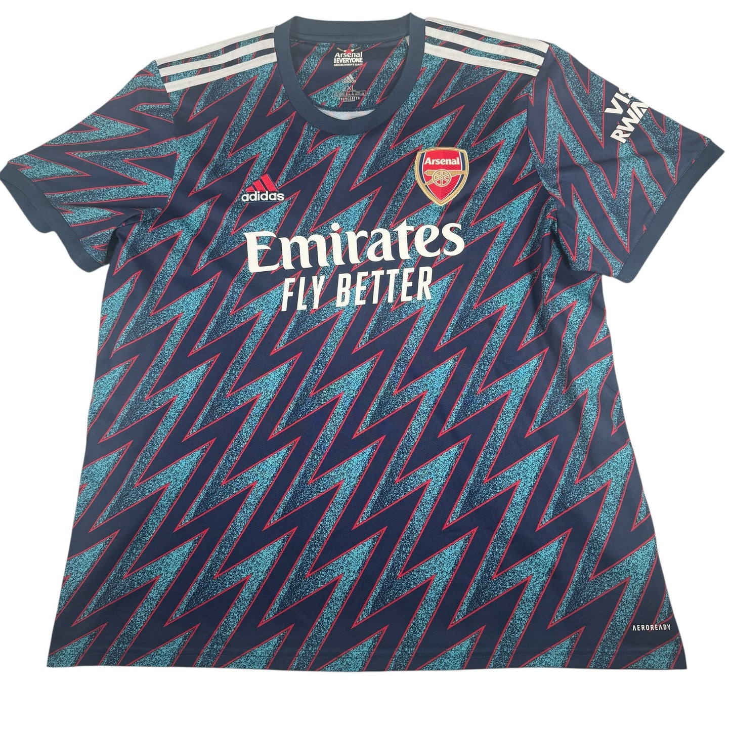 Arsenal 2021/2022 Third Football Shirt 2XL XXL