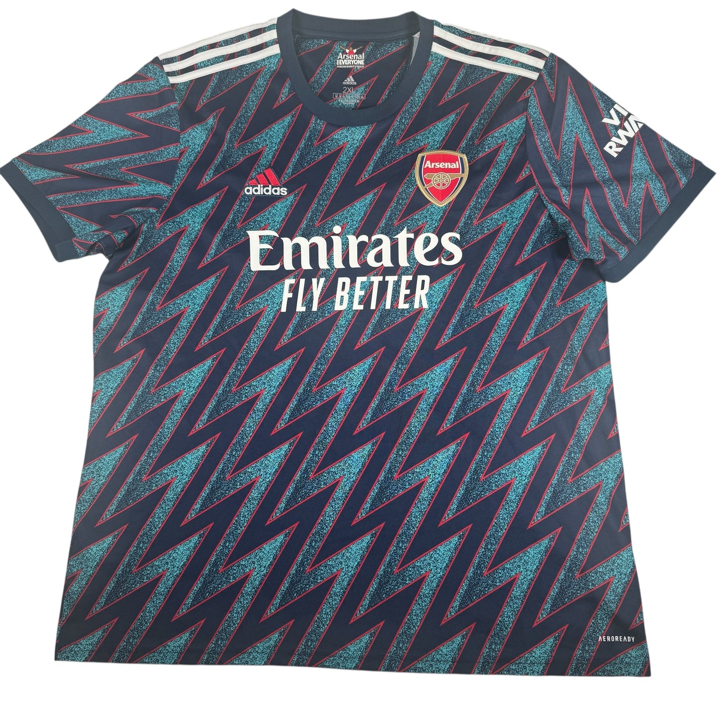 Arsenal 2021/2022 Third Football Shirt 2XL