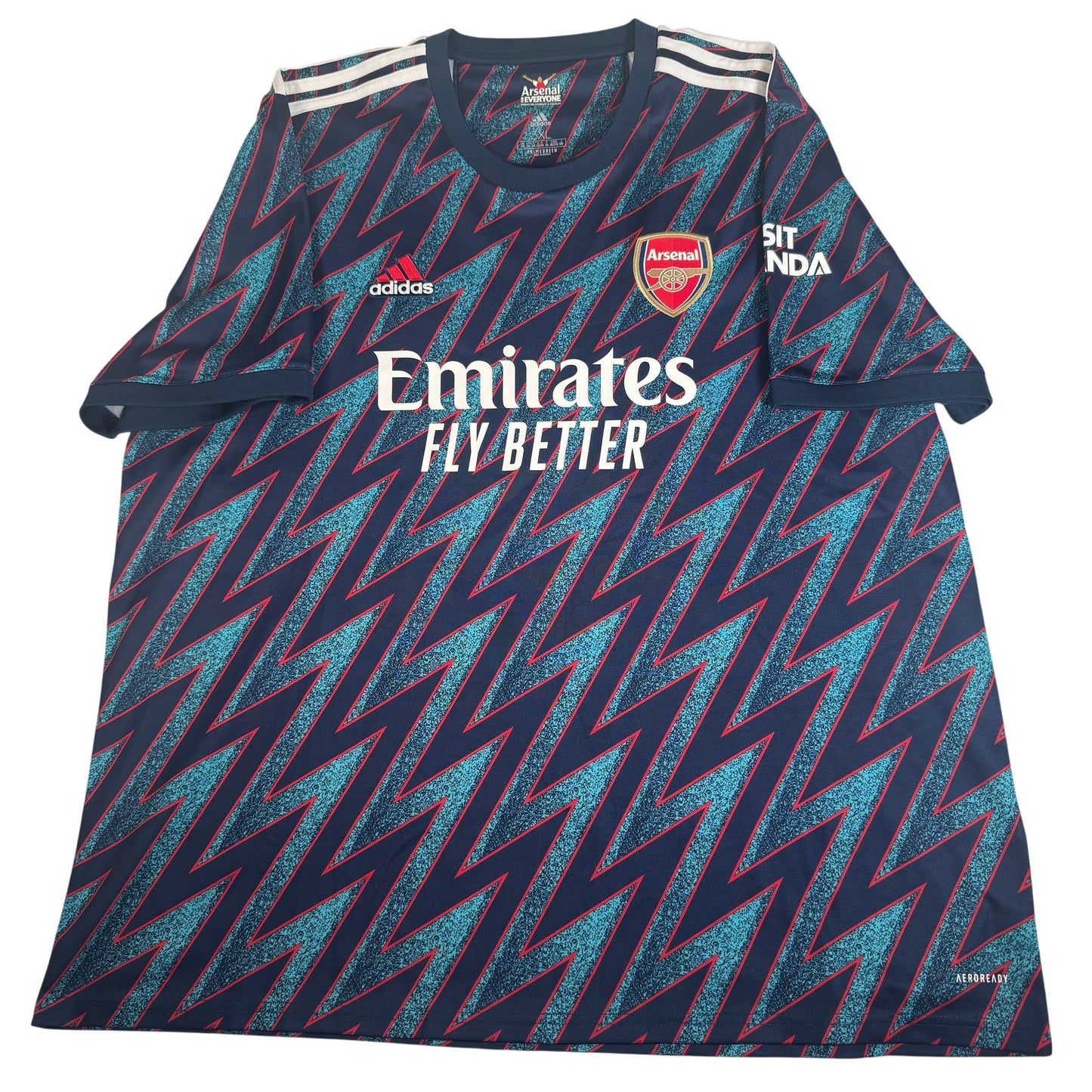 Arsenal 2021/2022 Third Football Shirt 3XL
