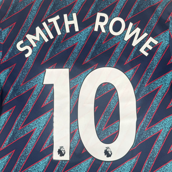 SMITH ROWE 10 Arsenal 2021/2022 Third Football Shirt Large