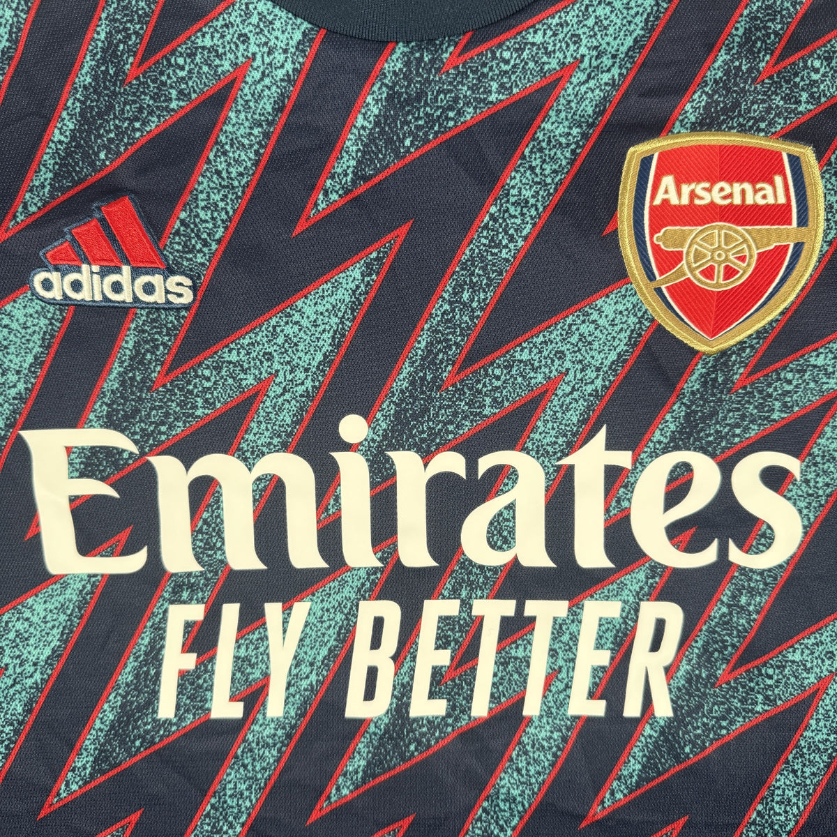 Arsenal 2021/2022 Third Football Shirt Large