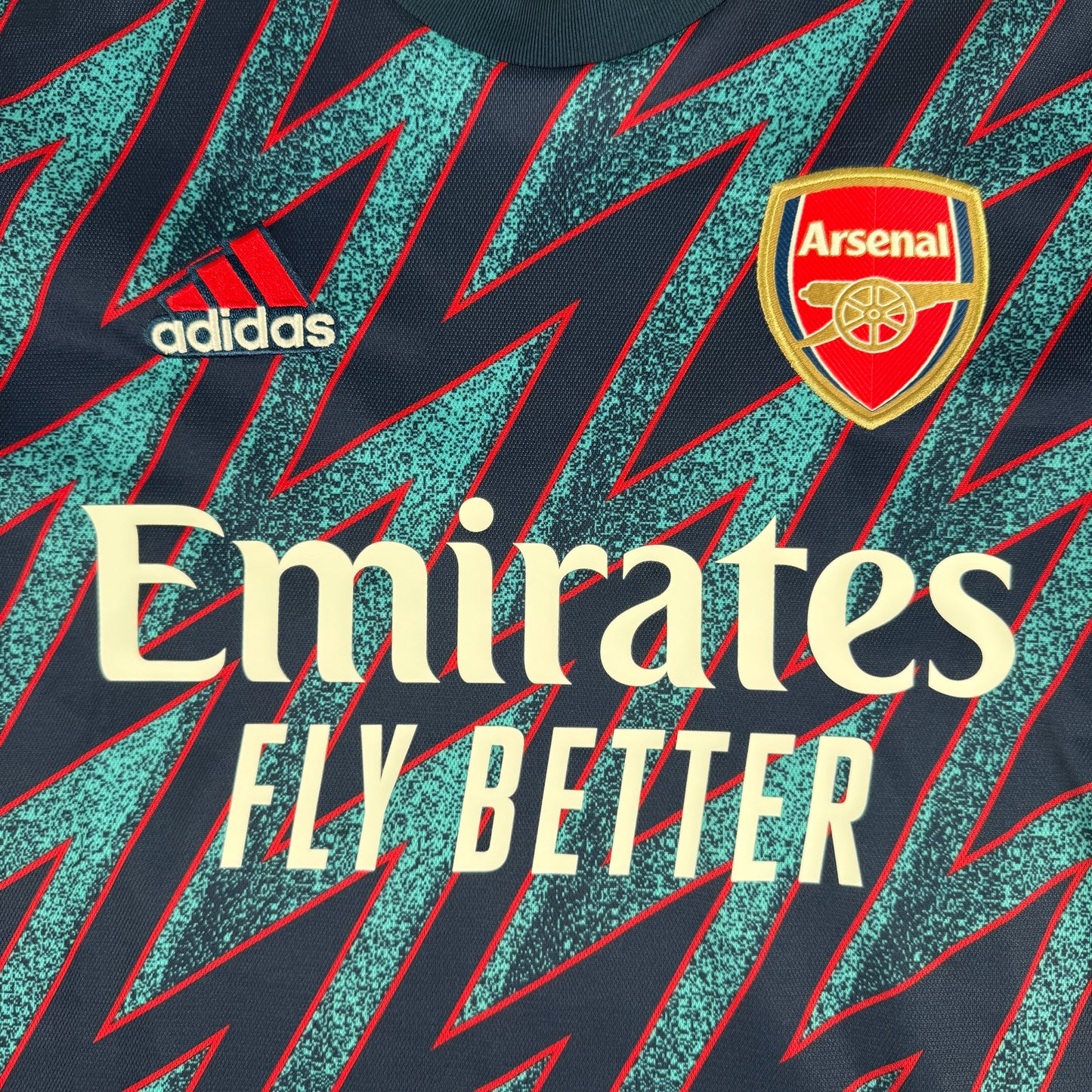 SAKA 7 Arsenal 2021/2022 Third Football Shirt Small