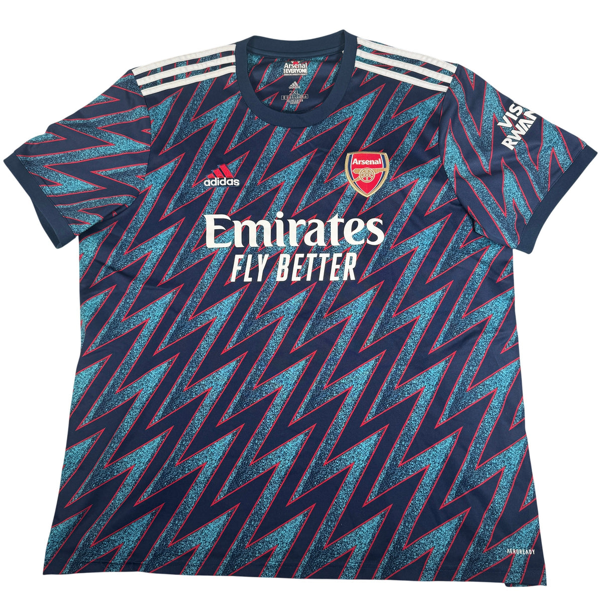 Arsenal 2021/2022 Third Football Shirt XXL