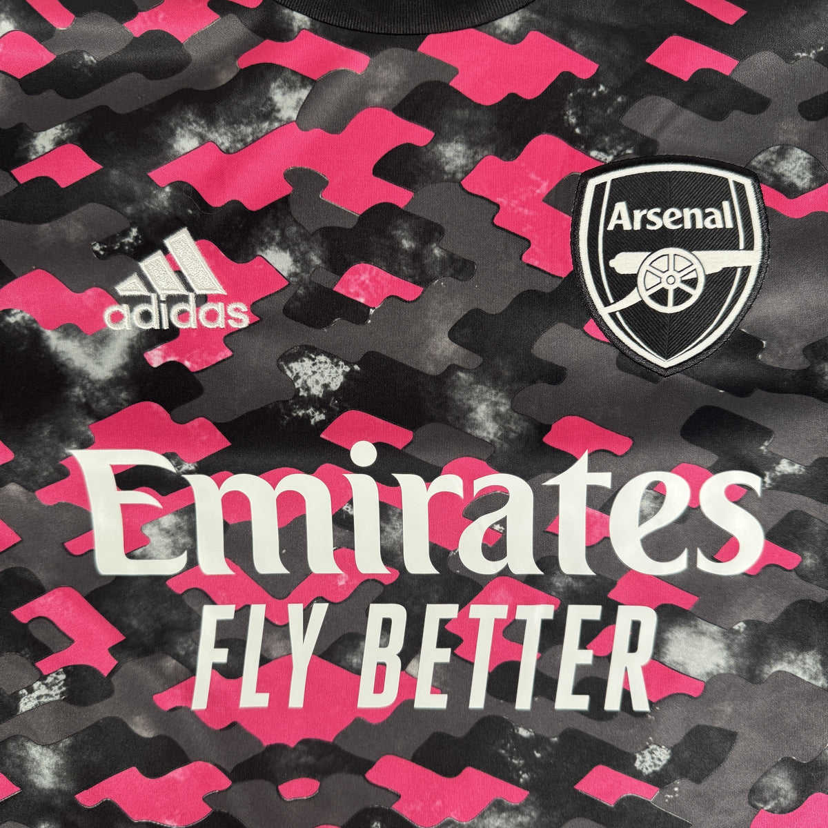 Arsenal 2021/2022 Pre-Match Training Long Sleeve Football Shirt Medium