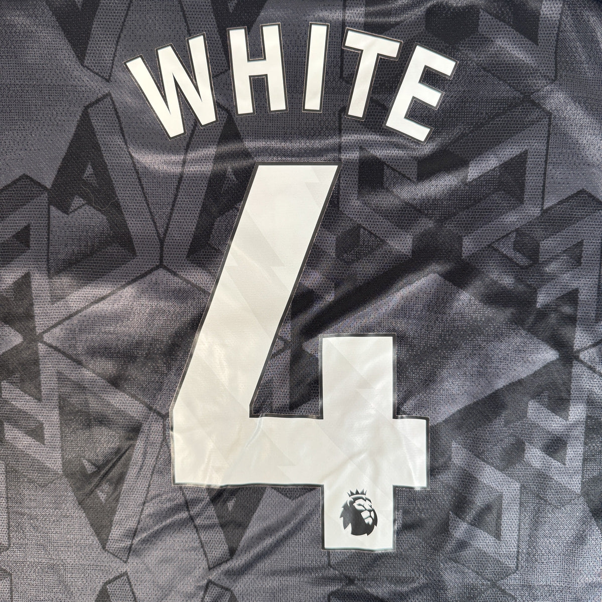 White 4 Arsenal 2022/2023 Away Football Shirt 3XL