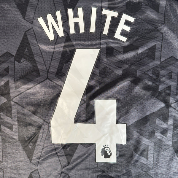 White 4 Arsenal 2022/2023 Away Football Shirt 3XL