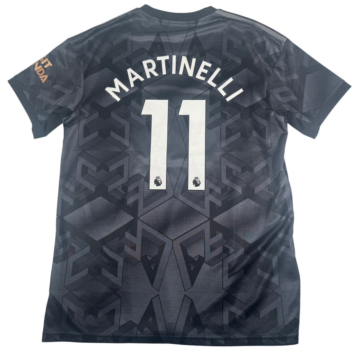 Martinelli 11 Arsenal 2022/2023 Away Football Shirt Large