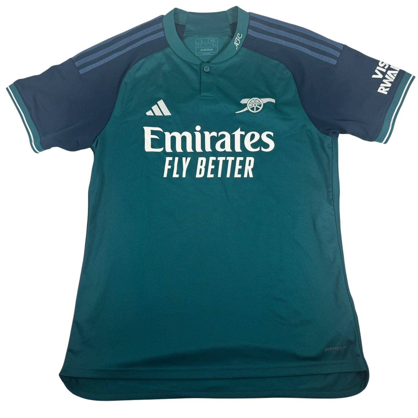 Arsenal 2023/2024 Third Football Shirt Large