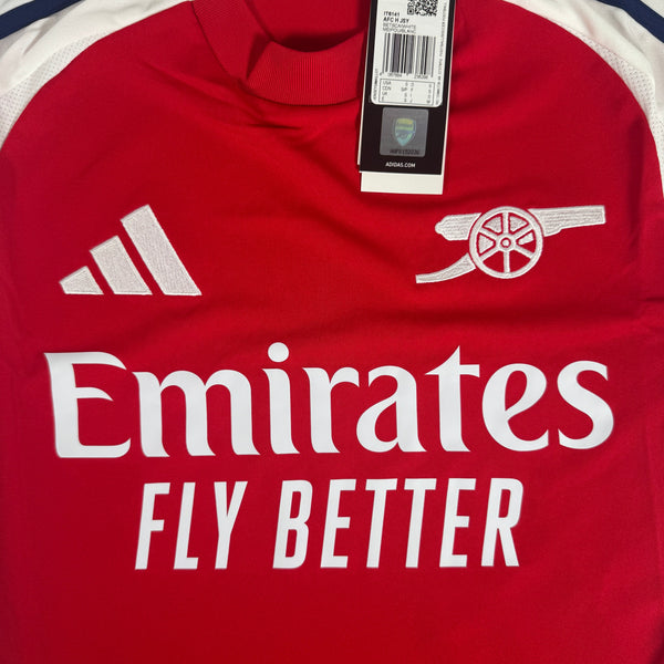 Arsenal 2024/2025 Home Football Shirt Small BNWT