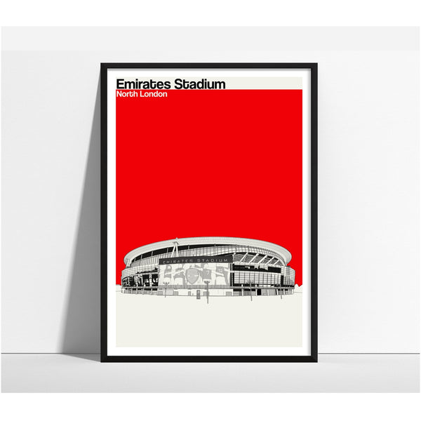 Arsenal Football Artwork - Emirates Stadium