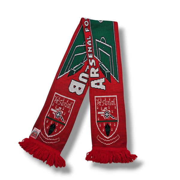 Arsenal Vintage Football Scarf | Pitch Grapic