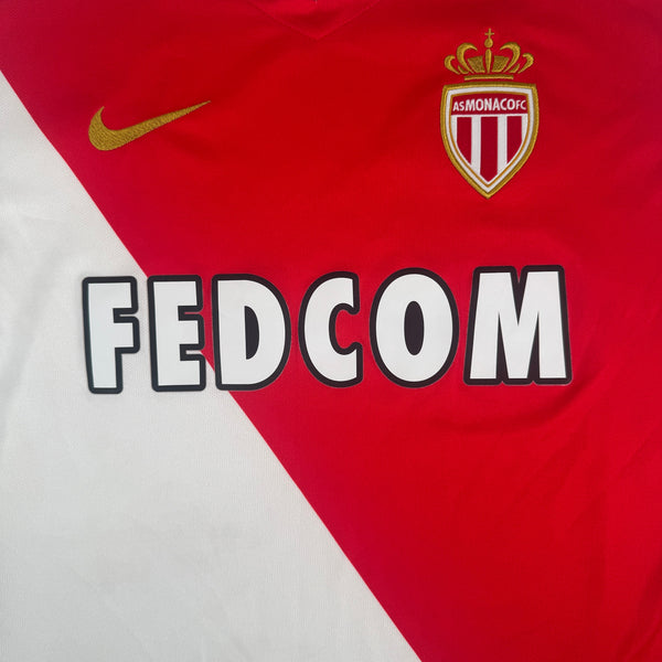 AS Monaco 2015/2016 Home Football Shirt Medium