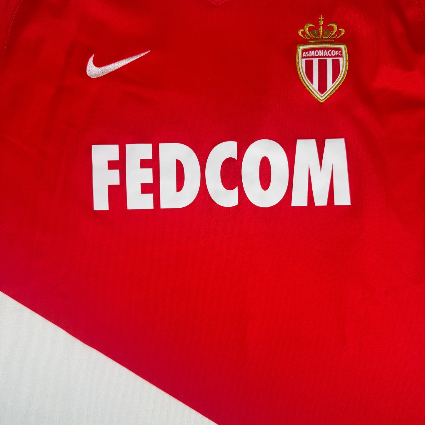 AS Monaco 2017/2018 Home Football Shirt 2XL