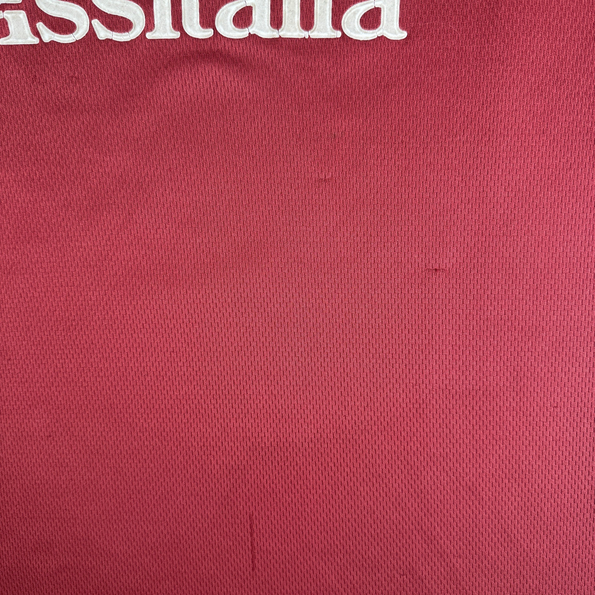 AS Roma 1998/1999 Home Long Sleeve Football Shirt Large